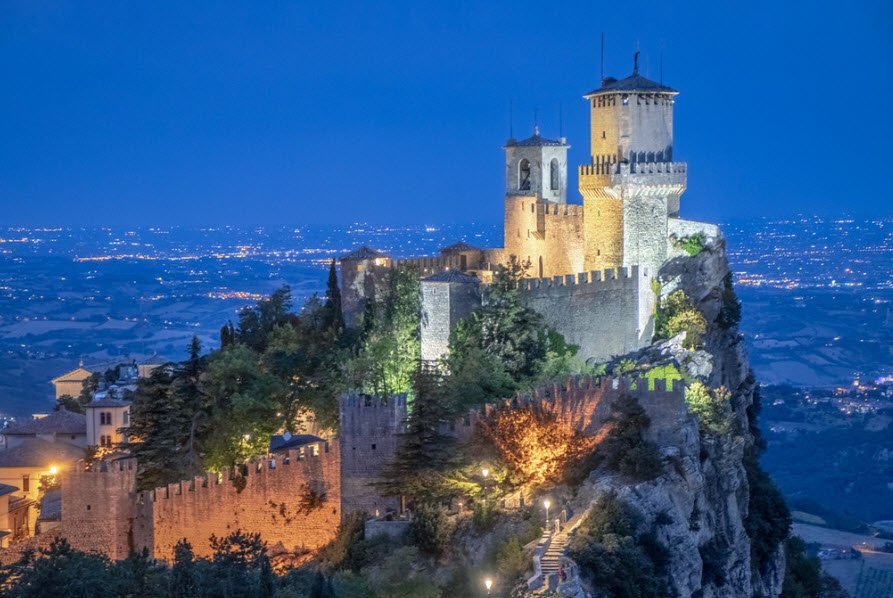 Guaita Tower (First Tower), Monte Titano, San Marino City, San Marino